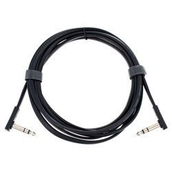 Warwick - RockBoard Flat TRS Cable 300cm Black