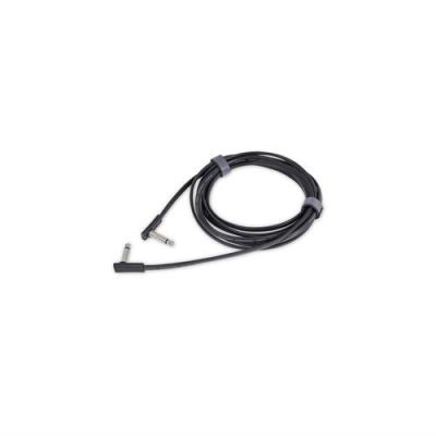 RockBoard CAB FL 300BLK AA RockBoard Flat Inst. Cable BLK 300cm Angled / Angled