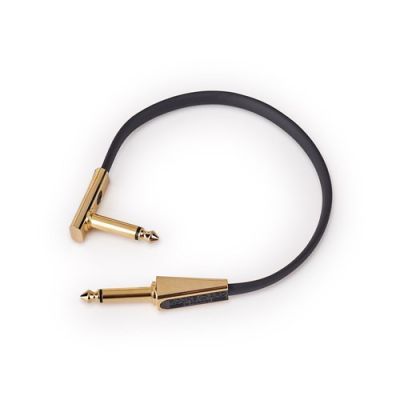 RockBoard Flat Looper/Switcher Connector Cable 20cm Gold