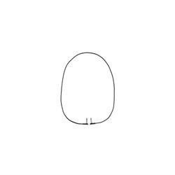 RockBoard CAB PC F 120 BLK RockBoard Flat Patch Cable 120cm