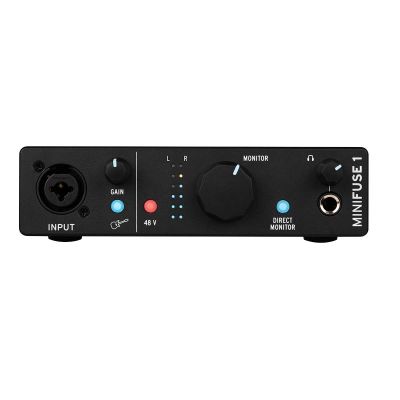 Arturia Minifuse1 - 1 in/ 2 out USB 2 Interface Black