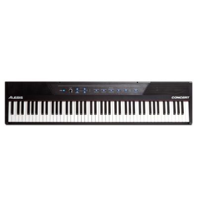 ALESIS - CONCERT 88-KEY DIGITAL PIANO with Full-Sized Keys Semi Weighted