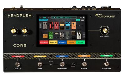 Headrush Core Guitar and Vocal Effects Processor with Autotune