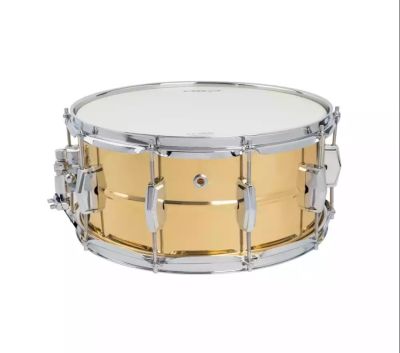 DXP DXP1465B 14x6.5 Snare Drum - Beaded Brass Shell
