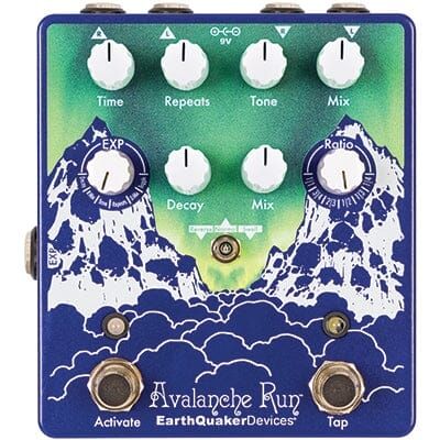 EarthQuaker Devices Avalanche Run V2 Limited Run Aurora Borealis