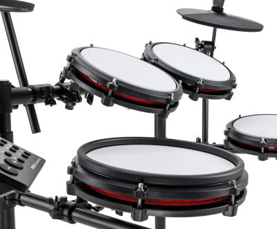 Alesis Nitro Max Eight Piece Electronic Drum Kit with Mesh Heads 