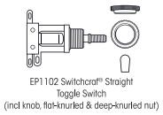 DiMarzio EP1102 3 Way Toggle Switch - suit Les Paul style guitar