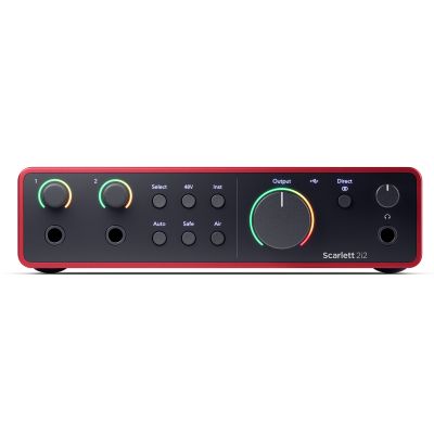 Focusrite Scarlett 2i2 4th Generation Interface