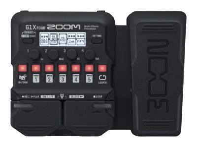 Zoom G1X Four Guitar Multi Effects Processor