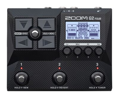 Zoom G2 Four Guitar Multi-Effects Processor & Amp Emulator