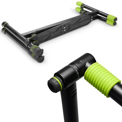 Gravity GKSAKS01B Foldable Keyboard Stand w/ Scissor Mechanism