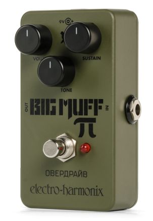 Electro Harmonix Green Russian Big Muff Distortion Pedal