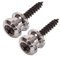 Grover Strap Lock End Pins in Chrome