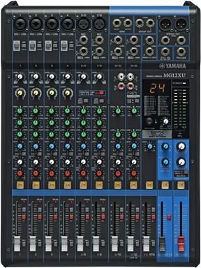 Yamaha MG12XU 12 Channel Mixer with Effects and USB