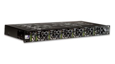 ART-HeadAmp6PRO Professional Six Channel Stereo Headphone Amplifier with EQ & Auxiliary Mode - Rack Mount