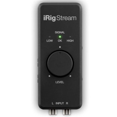 iRig Stream - Streaming Audio Interface for iOS, Android & Mac/PC