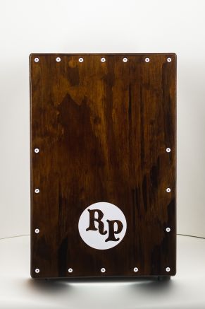 Rodrigo Percussion Flamenco Double Sided Cajon in Walnut stain