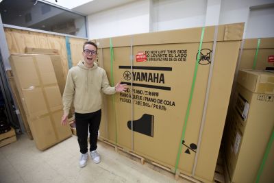 Yamaha GC2MPE Baby Grand Piano in Polished Ebony