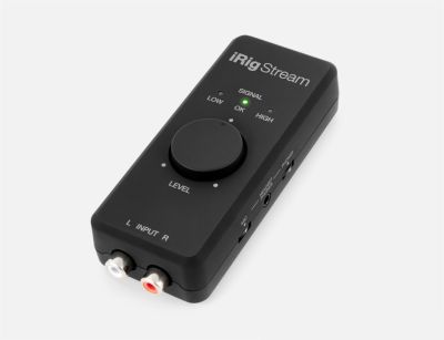 iRig Stream - Streaming Audio Interface for iOS, Android & Mac/PC