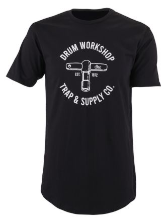 DW T&S Drum Key Long Body T-shirt, XL