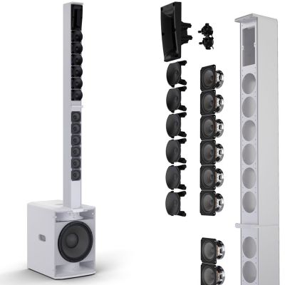 LD Systems MAUI 28 G3 2000W Column PA White 12