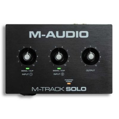 M-Audio -  M-Track Solo 2 Channel USB Audio Interface