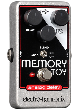 Electro Harmonix Memory Toy Analog Delay with Modulation Pedal