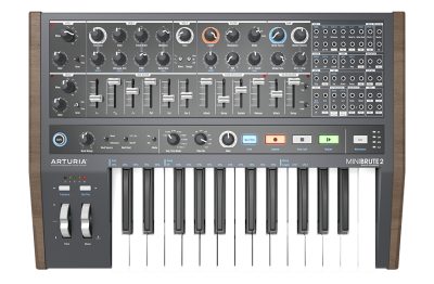 Arturia Minibrute 2 top 