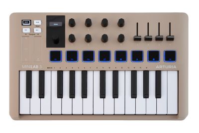 Arturia Minilab 3 Champagne Edition Compact MIDI Controller