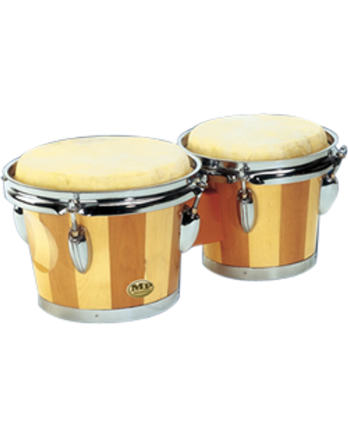 Mano Percussion 2-Tone Wood Bongos