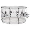 DW Design Series Snare, 8x14, Acrylic Snare w/Chrome Hardware