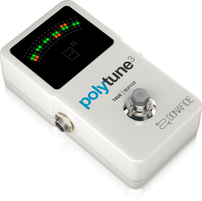 TC Electronic Polytune 3 Chromatic / Polyphonic Gtr/Bass Tuner
