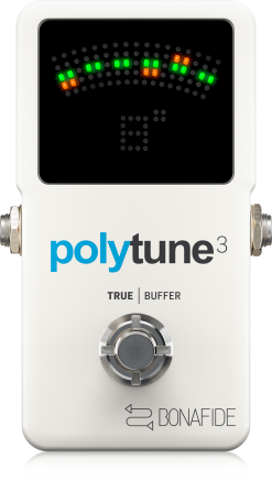 TC Electronic Polytune 3 Chromatic / Polyphonic Gtr/Bass Tuner