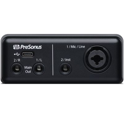 Presonus AudioBox GO Ultra-compact, mobile 2x2 USB audio interface