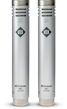Presonus PM2 Small Diaphragm Condensor Mics (Pair)