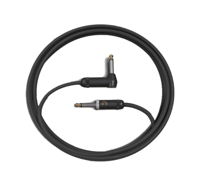 D'Addario American Stage Instrument Cable Straight to Right Angle - 10ft