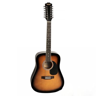 Redding RED512 12 String Acoustic Guitar in Tobacco Sunburst