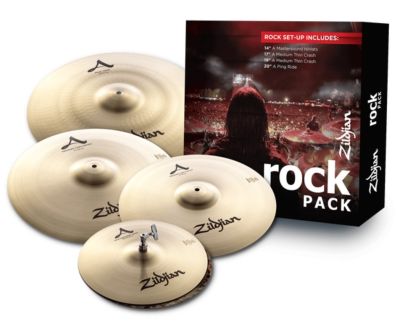 Zildjian A0801R A Series Rock Cymbal Set Pack 14/17/19/20