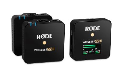 Rode - Wireless GO II Dual Channel Wireless Microphone System (Wigo ii)
