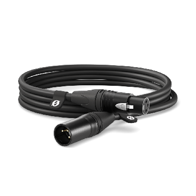 Rode XLR-XLR Coloured Mic Cable 3M Black