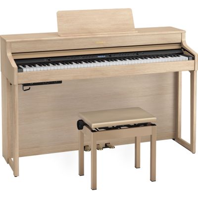 Roland HP702LA Digital Piano with Bench Light Ash