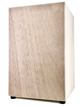 Rodrigo Percussion PYO Double Sided Cajon in Raw Natural