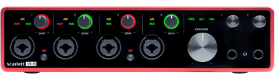 Focusrite Scarlett 18i8 Gen 3 USB-C 18 Input Audio Interface