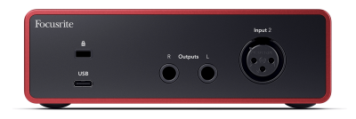 Focusrite Scarlett Solo 4th Gen 2-in 2-out USB Audio Interface with 1 Mic Preamp