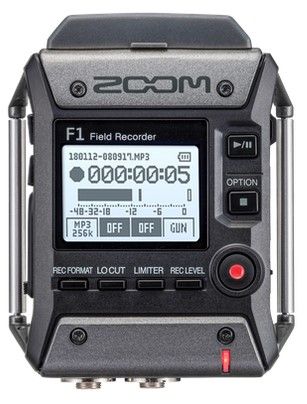 Zoom F1-LP Field Recorder with Lapel Microphone