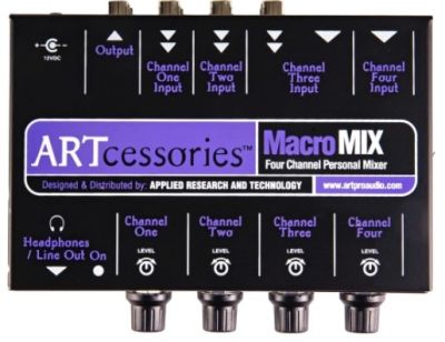 ART-MacroMIX Four Channel Personal Mixer