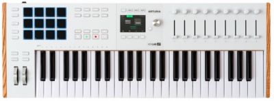 Arturia KeyLab 49 MK3 Universal MIDI Controller Keyboard (White)