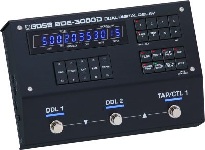 Boss SDE-3000D Dual Digital Delay Pedal