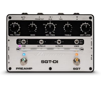 Ampeg SGT-DI Bass Preamp DI Pedal