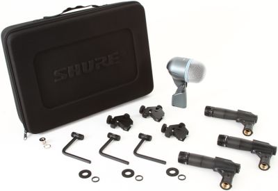 Shure 4 Piece Drum Microphone Set